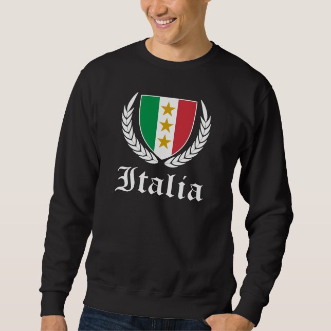 Italienisches Wappen Sweatshirt (Vorderseite)