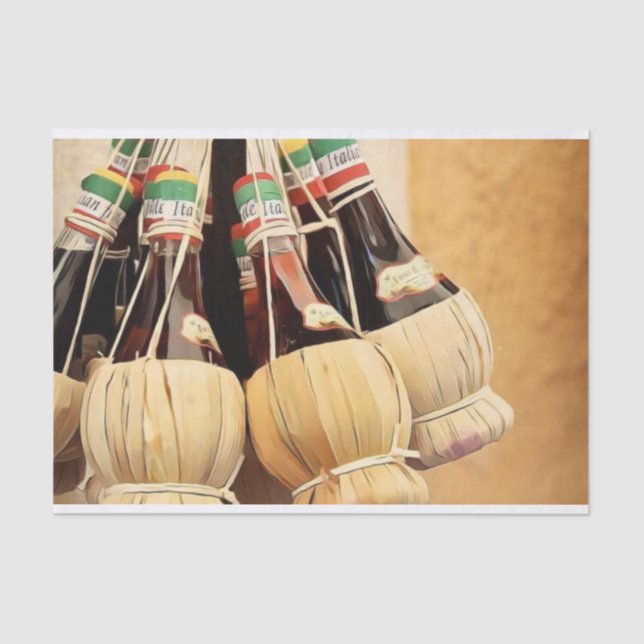 Italienisches Weintepapier Seidenpapier (Vorderseite)