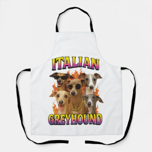 Italienisches Windspiel Kopie Schürze