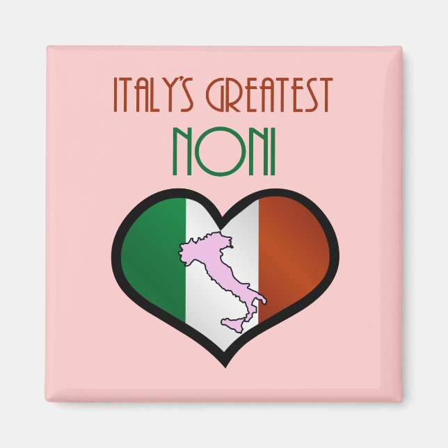 Italiens Bester Noni Magnet (Vorne)