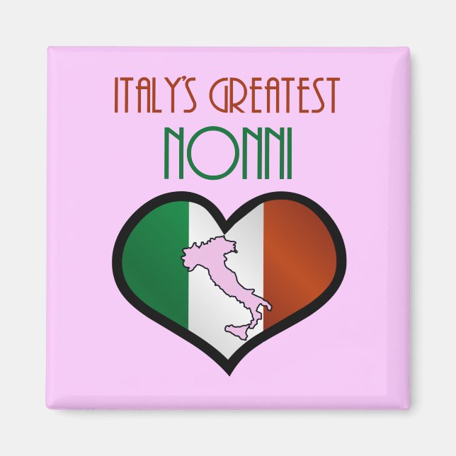 Italiens Bester Nonni Magnet (Vorne)