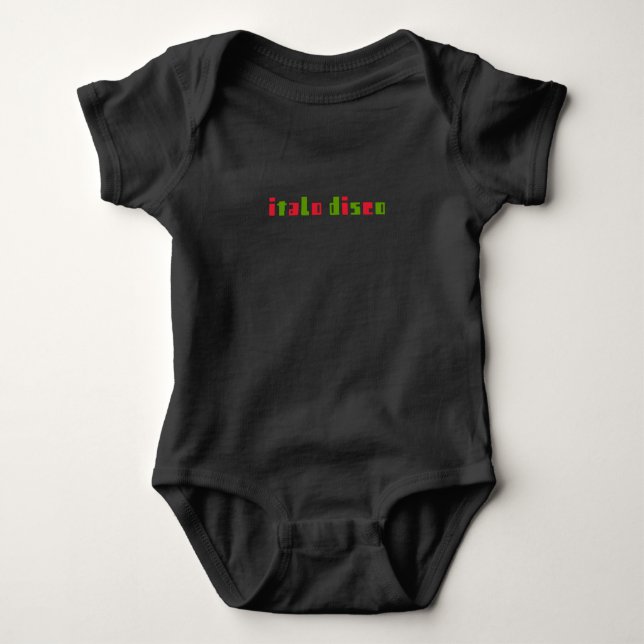 ITALO DISCO BABY STRAMPLER (Vorderseite)