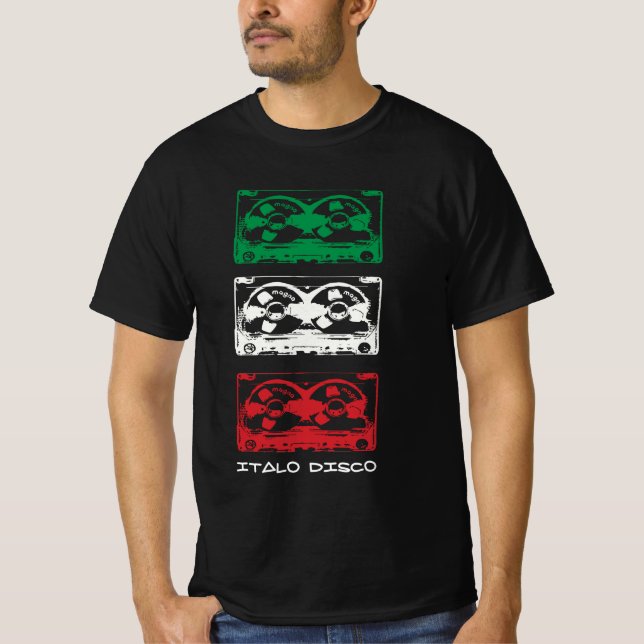 Italo Disco T-Shirt (Vorderseite)