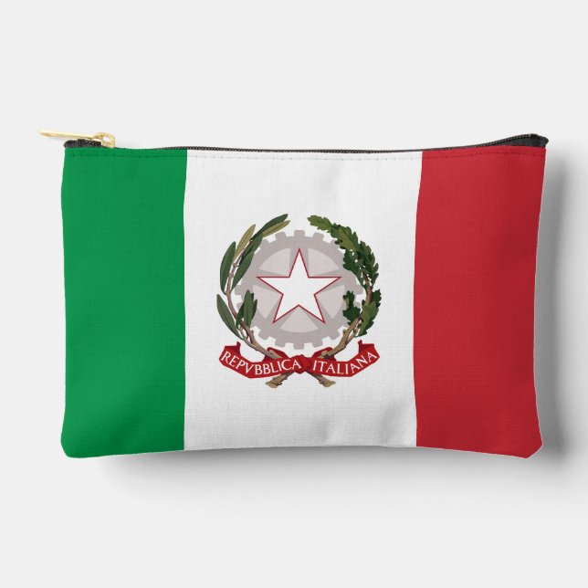 Italy flag phone case zubehörtasche (Vorderseite)