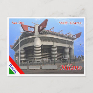 Italy - Lombardy - Milan - San Siro Stadium Meazza Postkarte