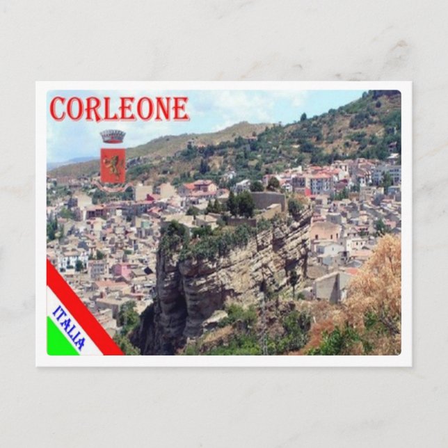 Italy - Sicily - Corleone - Postkarte (Vorderseite)