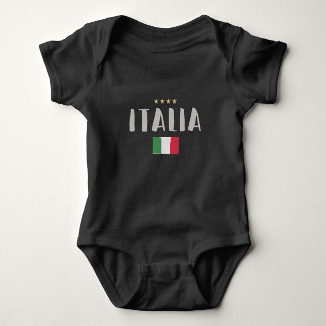 Italy Soccer Football Fan Shirt Flag (Vorderseite)