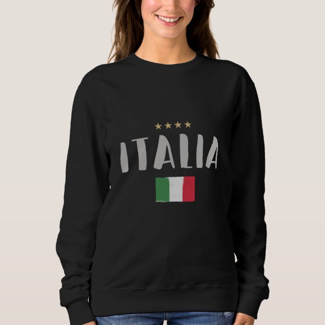 Italy Soccer Football Fan Shirt Flag (Vorderseite)