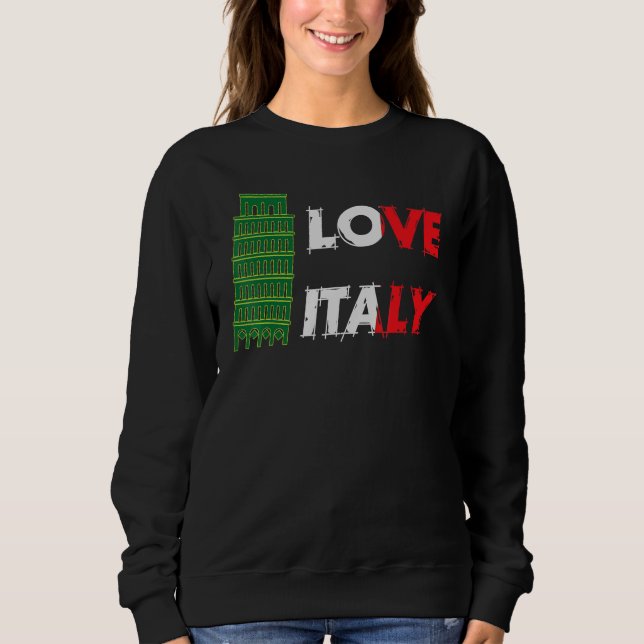 Italy souvenir   for men women sweatshirt (Vorderseite)