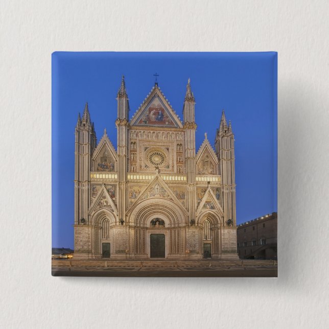 Italy, Umbria, Orvieto, Orvieto Cathedral Button (Vorderseite)