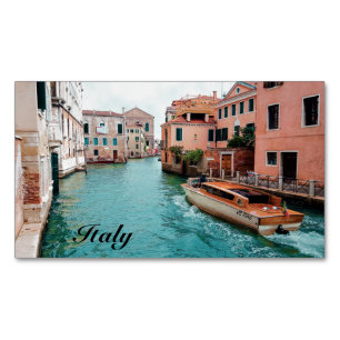 Italy Venice   Magnetische Visitenkarte