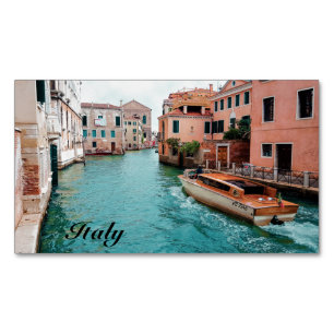 Italy Venice   Magnetische Visitenkarte