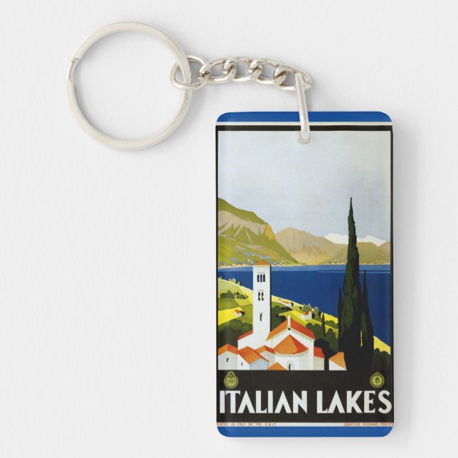 Italy vintage souvenirs schlüsselanhänger (Vorderseite)