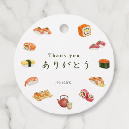 Itamae〈Sushi Chefs) collection ありがとう Japanese Geschenkanhänger