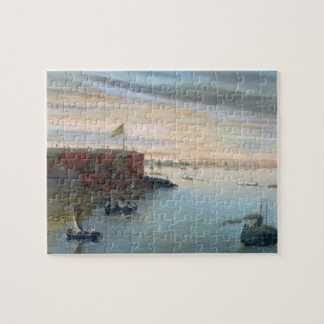 Itapiru, Paraguay, 1866 (Öl auf Leinwand) Puzzle (Horizontal)