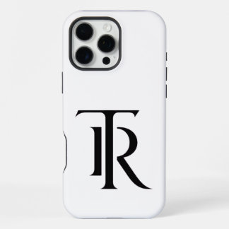 ITARUM Minimalist Luxury Monogram Logo Black iPhone 16 Pro Max Hülle