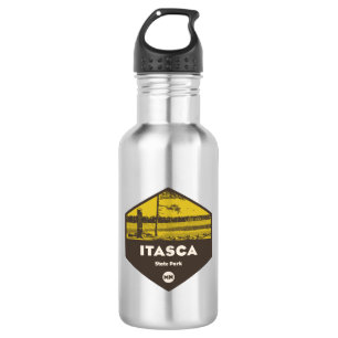 Itasca Staat Park Minnesota Edelstahlflasche