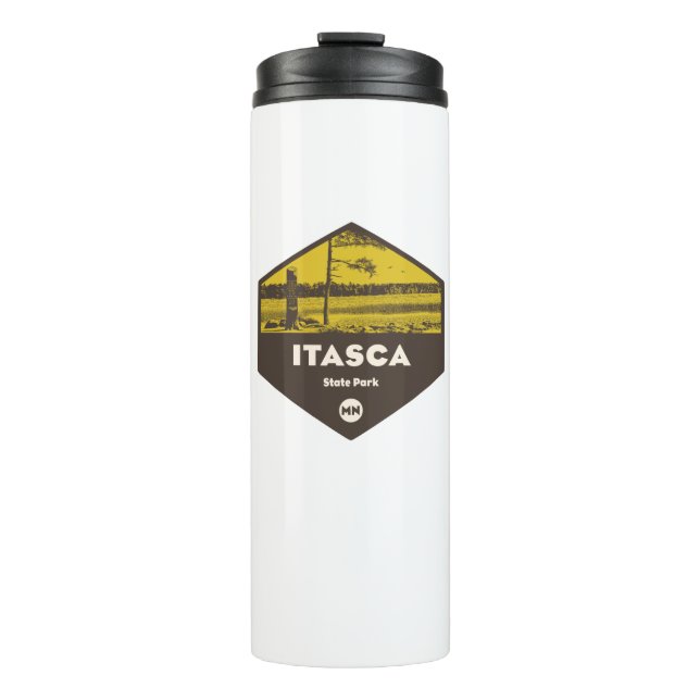 Itasca Staat Park Minnesota Thermosbecher (Vorderseite)