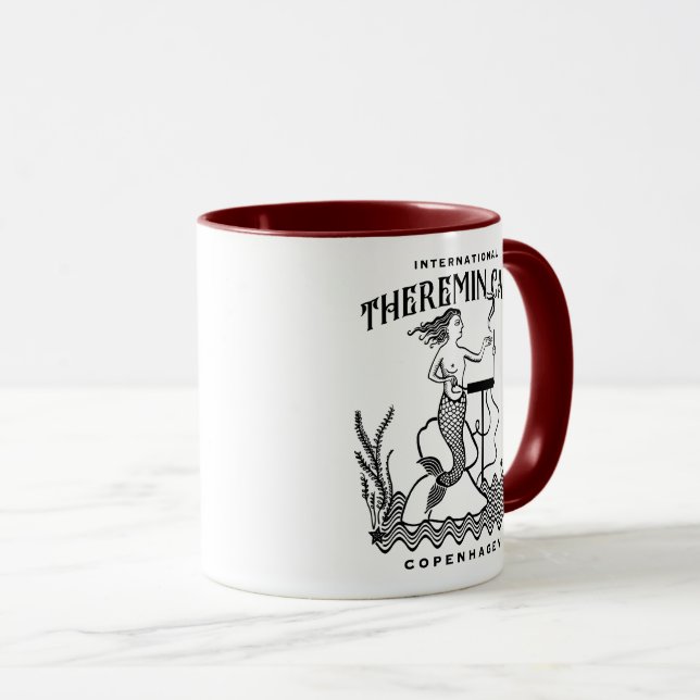ITC Theremin Meerjungfrau Tasse (VorderseiteRechts)