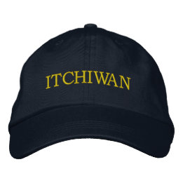 ITCHIWAN HAT BESTICKTE BASEBALLKAPPE
