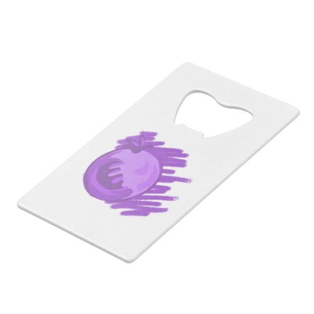 ITD-Beeren und -Creme Geldkarten Flaschenöffner (Vorderseite Schrägansicht)