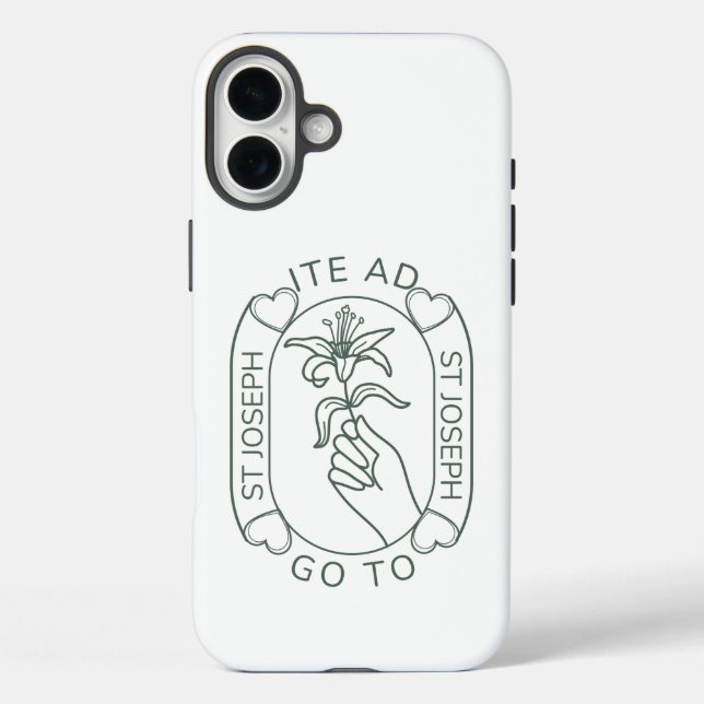 Ite Ad Joseph Case-Mate iPhone Hülle (Rückseite)
