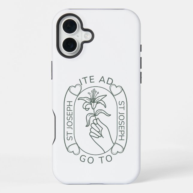 Ite Ad Joseph iPhone Hülle (Rückseite)