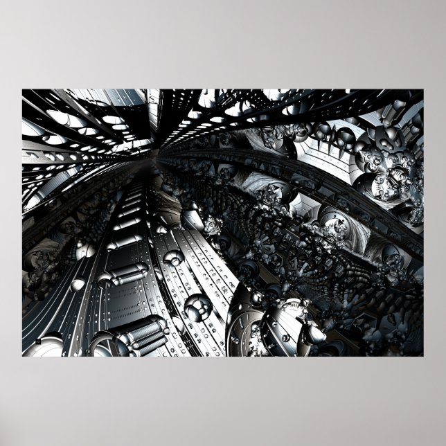 Iterate Imagery Metallic Zone Poster 16 (Vorne)