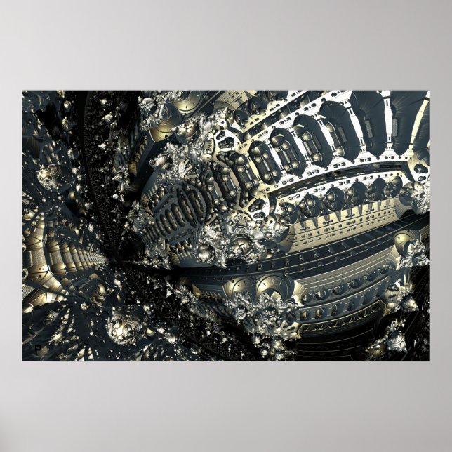 Iterate Imagery Metallic Zone Poster 18 (Vorne)