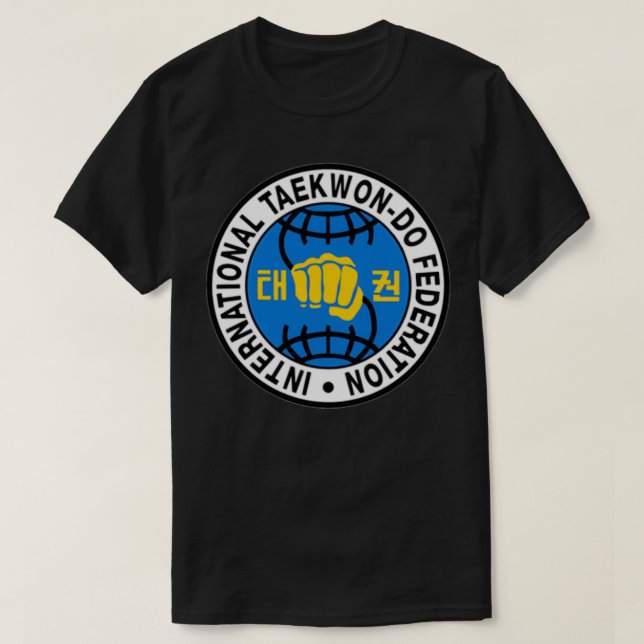 ITF International TaekwonDo Federation T-Shirt (Design vorne)