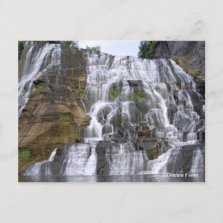 Ithaca Falls Postcard Postkarte