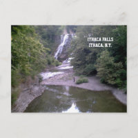 ITHACA FALLS Postkarte