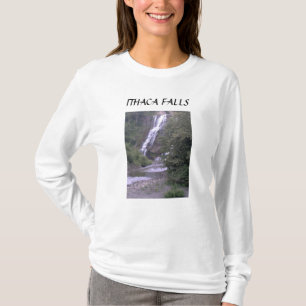 ITHACA FÄLLT Ladys mit Kapuze Sweatshirt T-Shirt