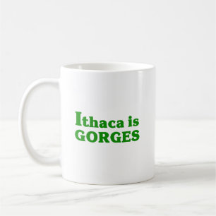 Ithaca ist Gorges Kaffeetasse