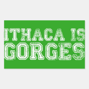 ITHACA IST GORGES STICKER