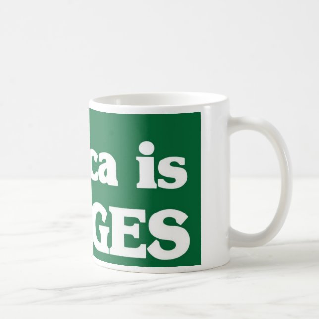 Ithaca ist SCHLUCHTEN Kaffeetasse (Rechts)