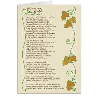 Ithaca Karte - löschen Sie nach innen