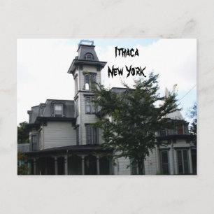 ITHACA N.Y. HISTORISCHES GEBÄUDE Postkarte