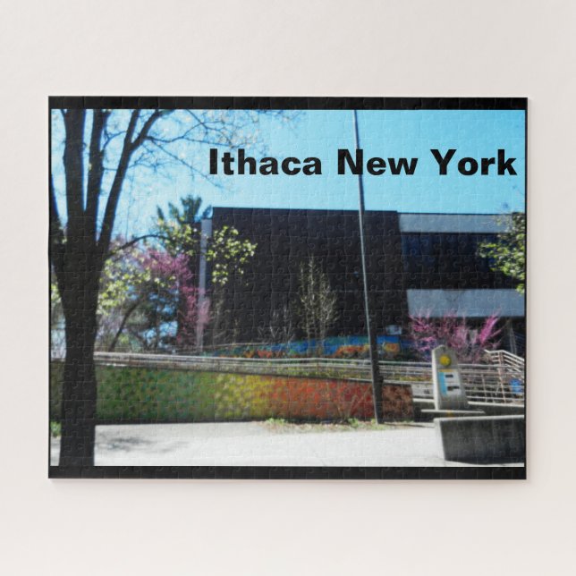 ITHACA NEW YORK BIBLIOTHEK PUZZLE (Horizontal)