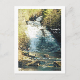ITHACA NEW YORK BUTTERMILK FALLS POSTKARTE