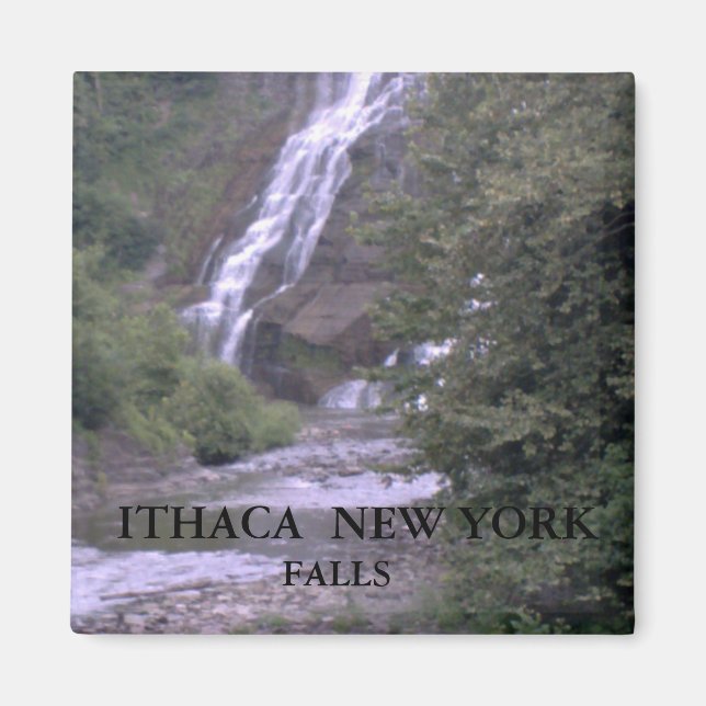 ITHACA, NEW YORK FALLS-Magnet Magnet (Vorne)