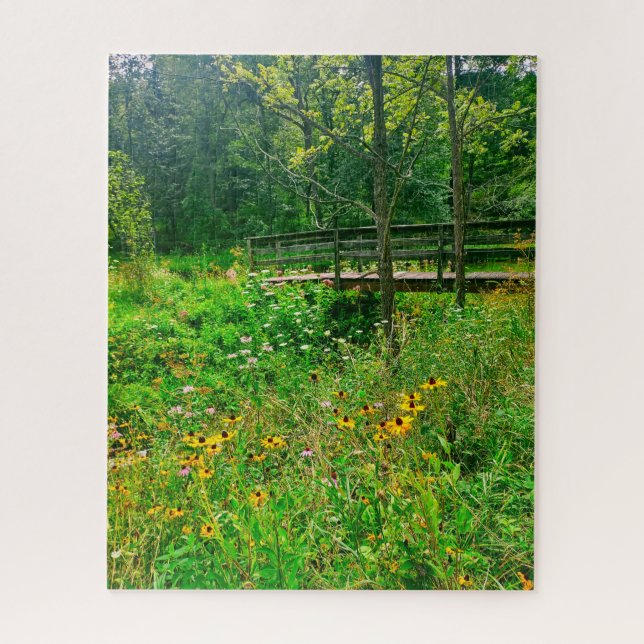 ITHACA NEW YORK NATURRESERVE PUZZLE (Vertikal)