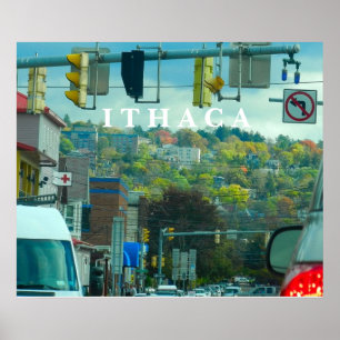 ITHACA NEW YORK-Plakat Poster
