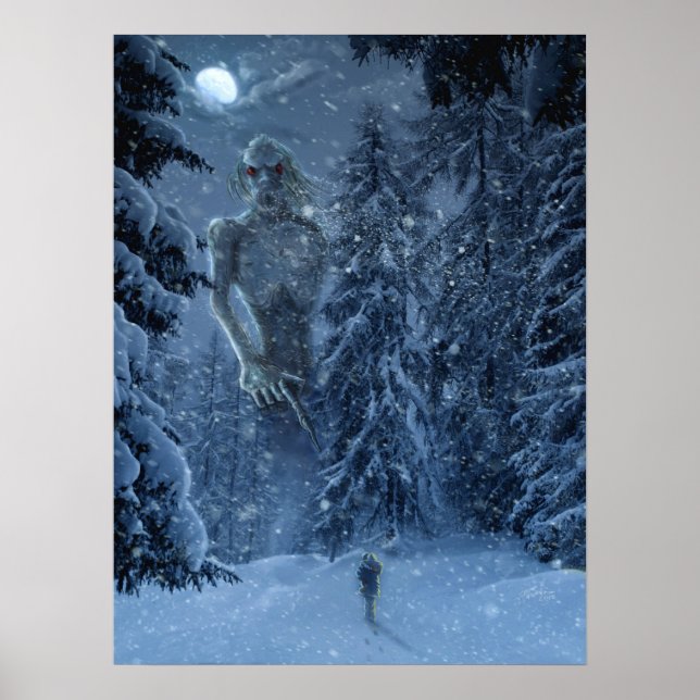 Ithaqua, der Wind Walker Poster (Vorne)