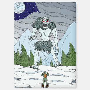 Ithaqua Weird Horror Kunst Magnet