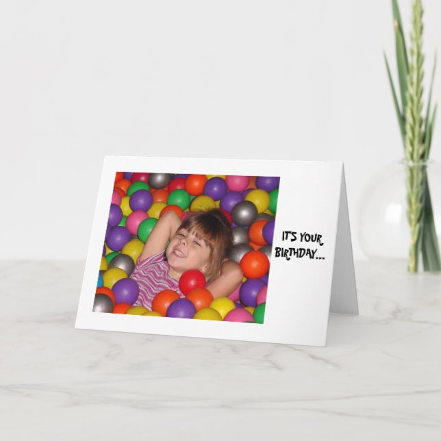 ITIS IHR GEBURTSTAG… KARTE (Vorderseite)