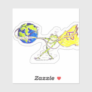 ITIS IN DER DREHBESCHLEUNIGUNG - SCHALTJAHR AUFKLEBER