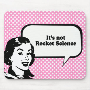 ITIS NICHT RAKETENTECHNIK MOUSEPAD