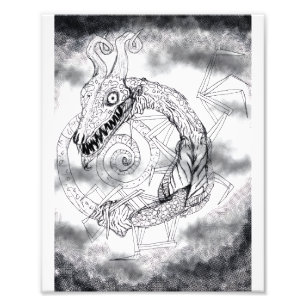 Itos Drachen-Druck Fotodruck