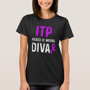 Itp Awareness Immun Thrombozytopenie Warrior Surv T-Shirt